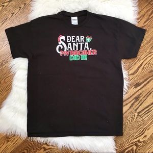 Santa graphic T-shirt size M